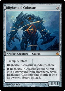 Blightsteel Colossus Mirrodin Besieged